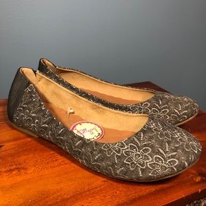 NWT Jellypop flats, size 10
